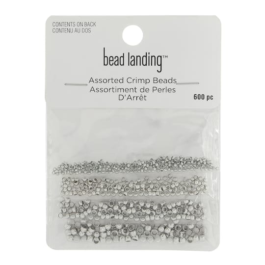 Assorted Metal Crimp Beads